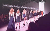 Hosting the runway of fashion websites.