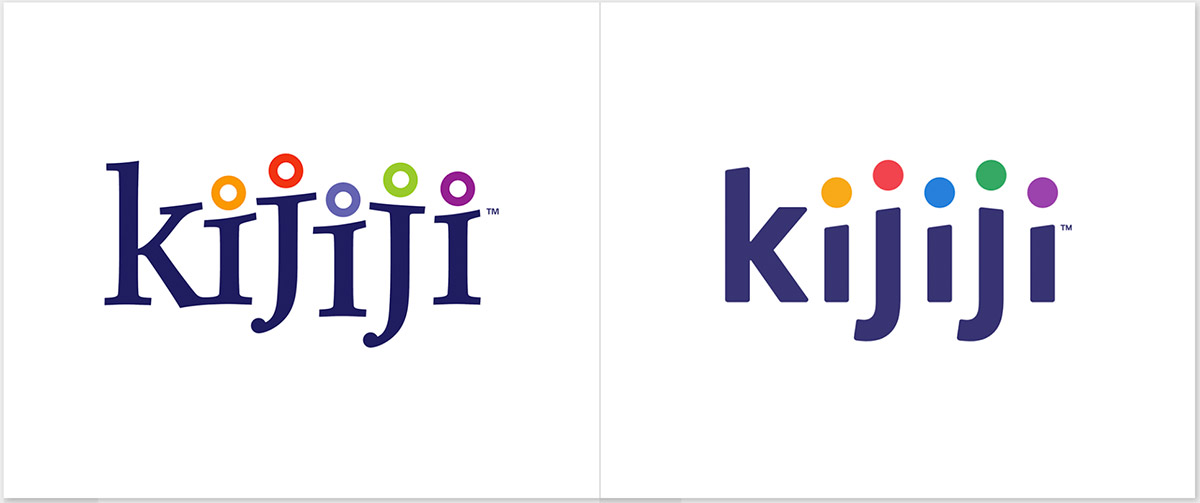 Advertising agency logo rebranding - Kijiji